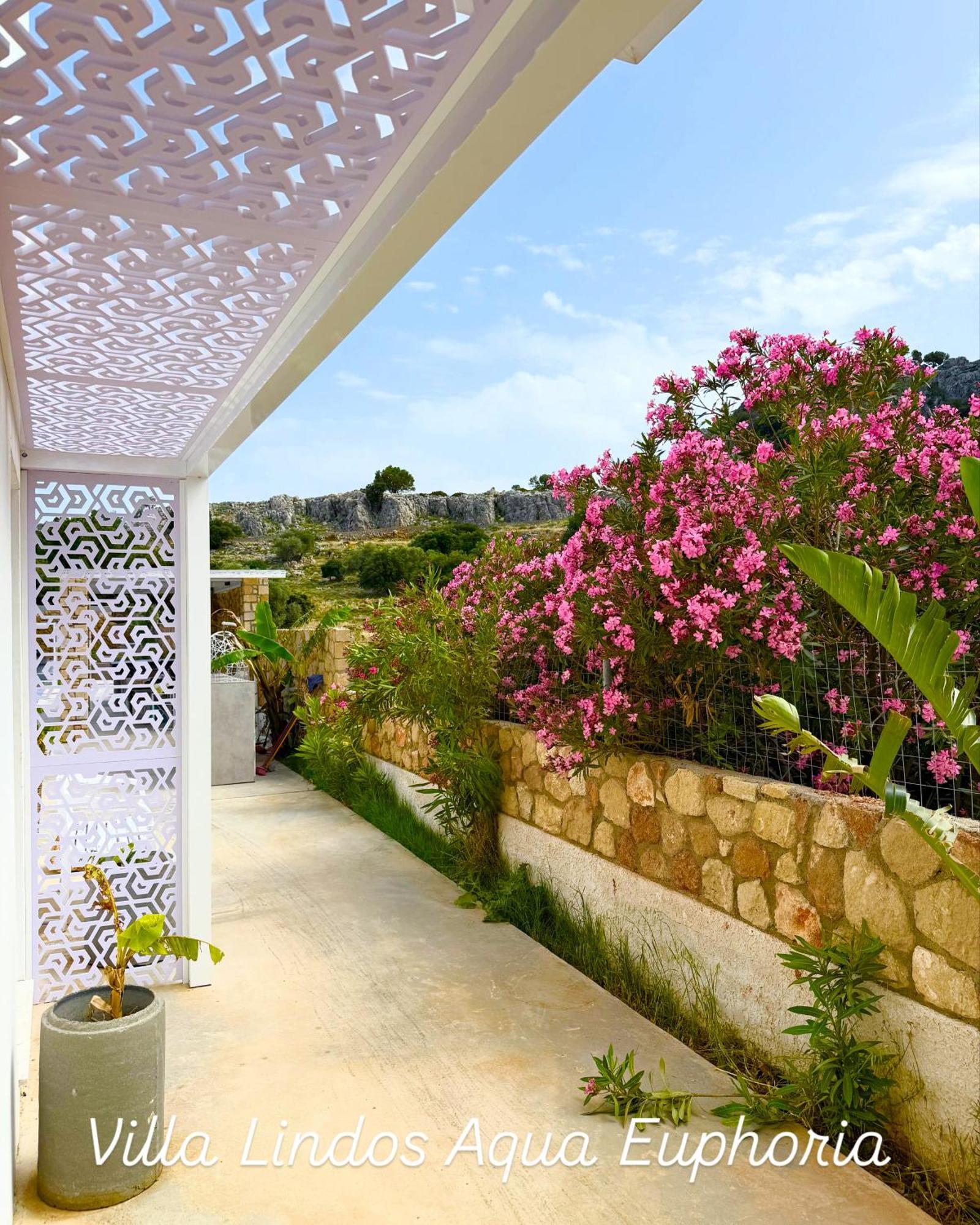 Lindos Villa Natura By Rhodes Villas Eksteriør bilde